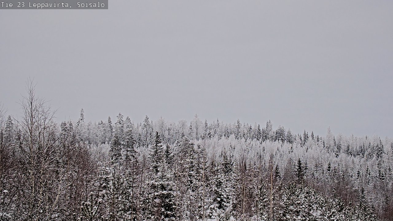 Weather Camera Image Väg 23 Leppävirta, Soisalo, Leppävirta, Pohjois-Savo