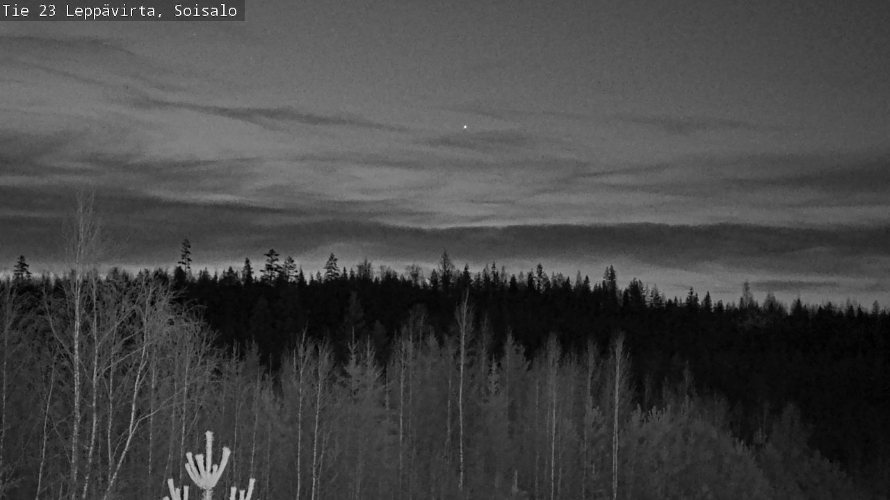 Weather Camera Image Väg 23 Leppävirta, Soisalo, Leppävirta, Pohjois-Savo
