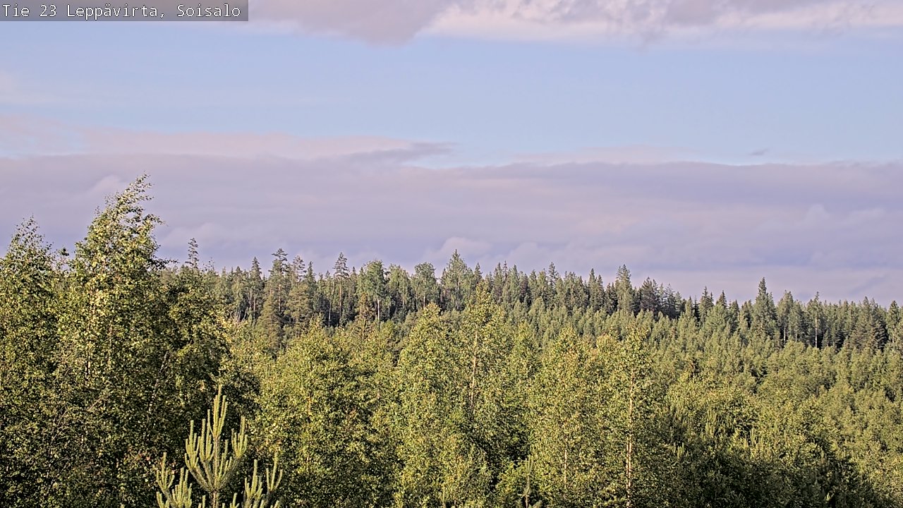 Weather Camera Image Väg 23 Leppävirta, Soisalo, Leppävirta, Pohjois-Savo