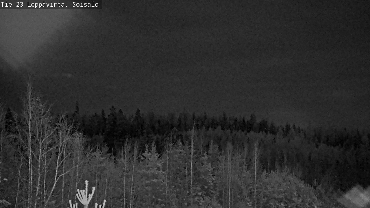 Weather Camera Image Väg 23 Leppävirta, Soisalo, Leppävirta, Pohjois-Savo