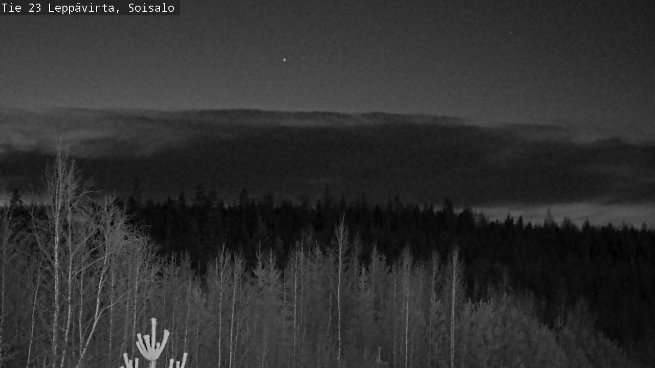 Weather Camera Image Väg 23 Leppävirta, Soisalo, Leppävirta, Pohjois-Savo