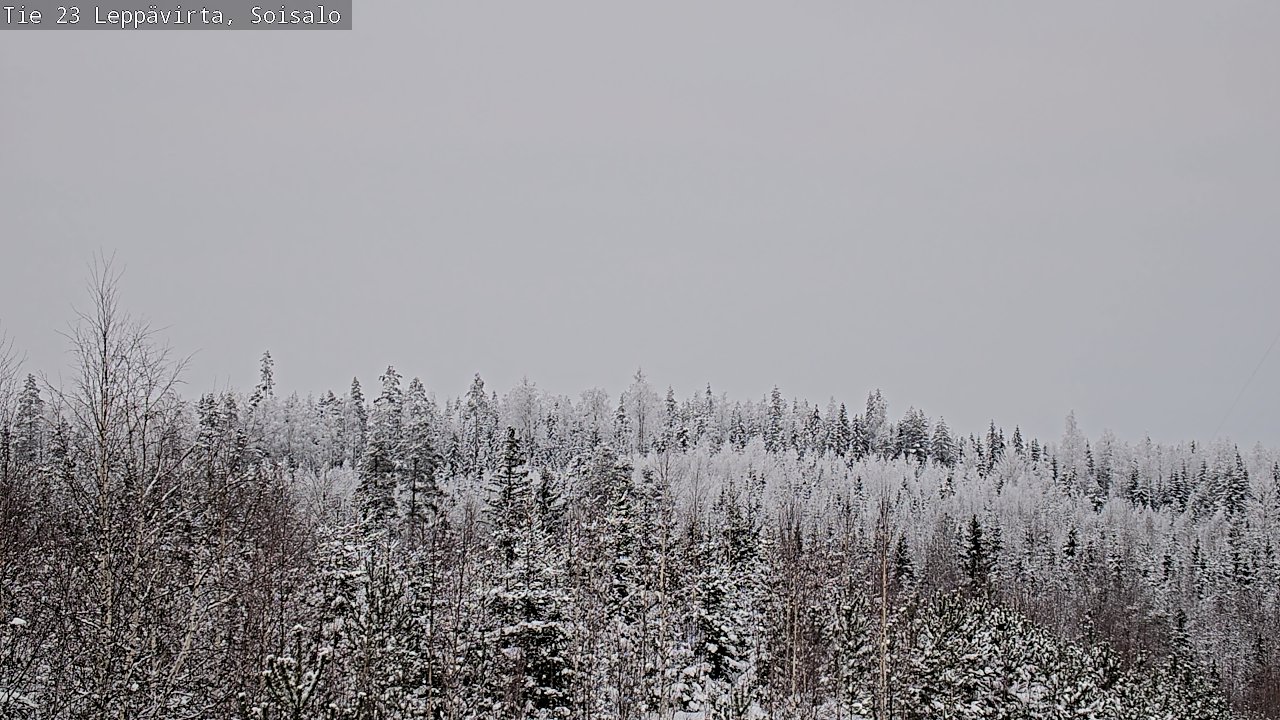 Weather Camera Image Väg 23 Leppävirta, Soisalo, Leppävirta, Pohjois-Savo