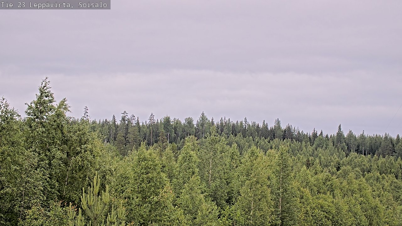 Weather Camera Image Väg 23 Leppävirta, Soisalo, Leppävirta, Pohjois-Savo