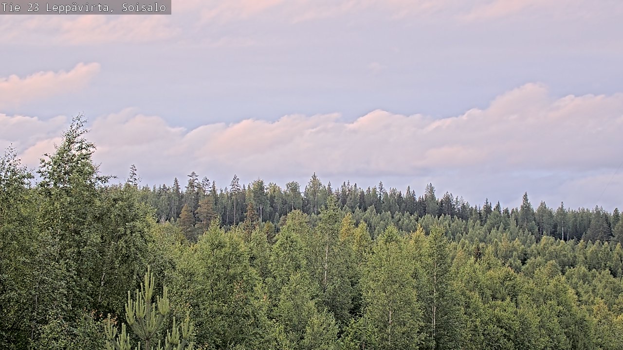 Weather Camera Image Väg 23 Leppävirta, Soisalo, Leppävirta, Pohjois-Savo