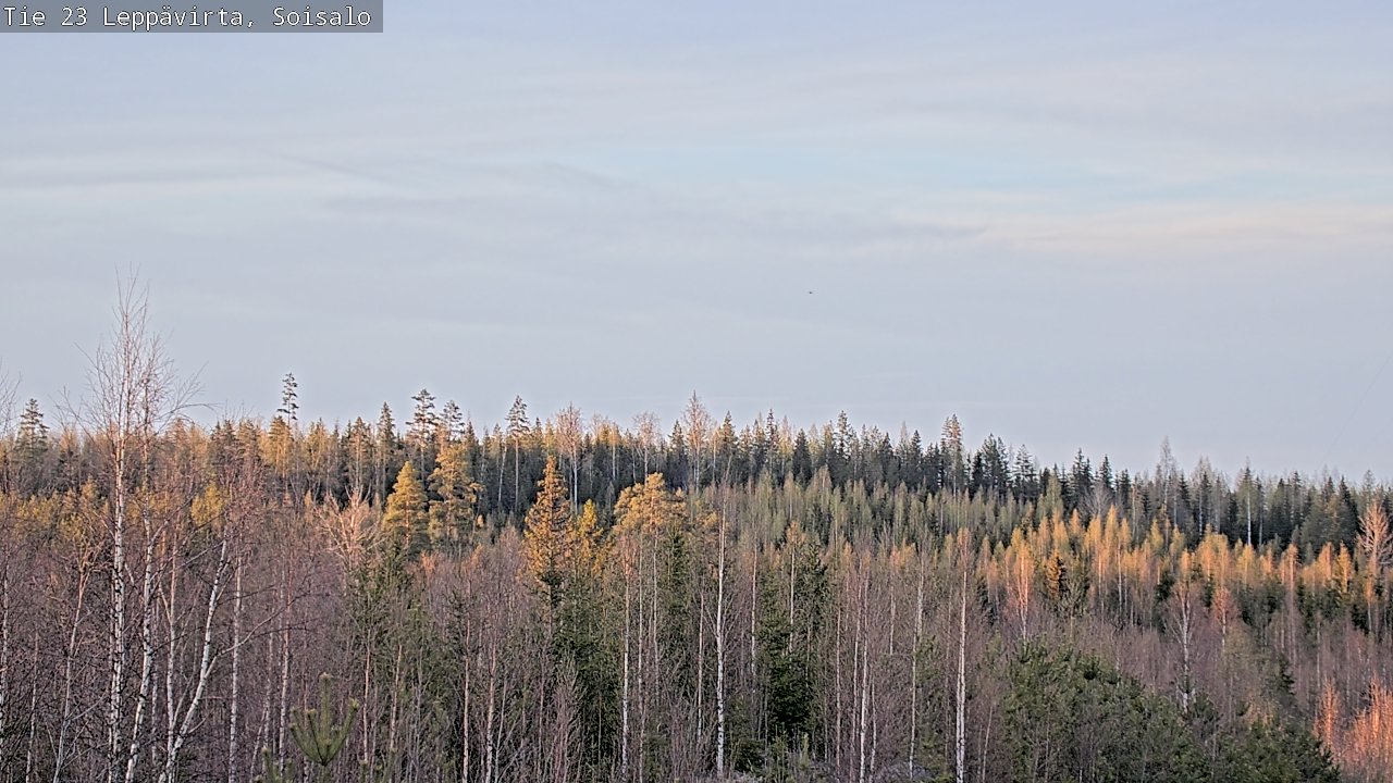 Weather Camera Image Väg 23 Leppävirta, Soisalo, Leppävirta, Pohjois-Savo