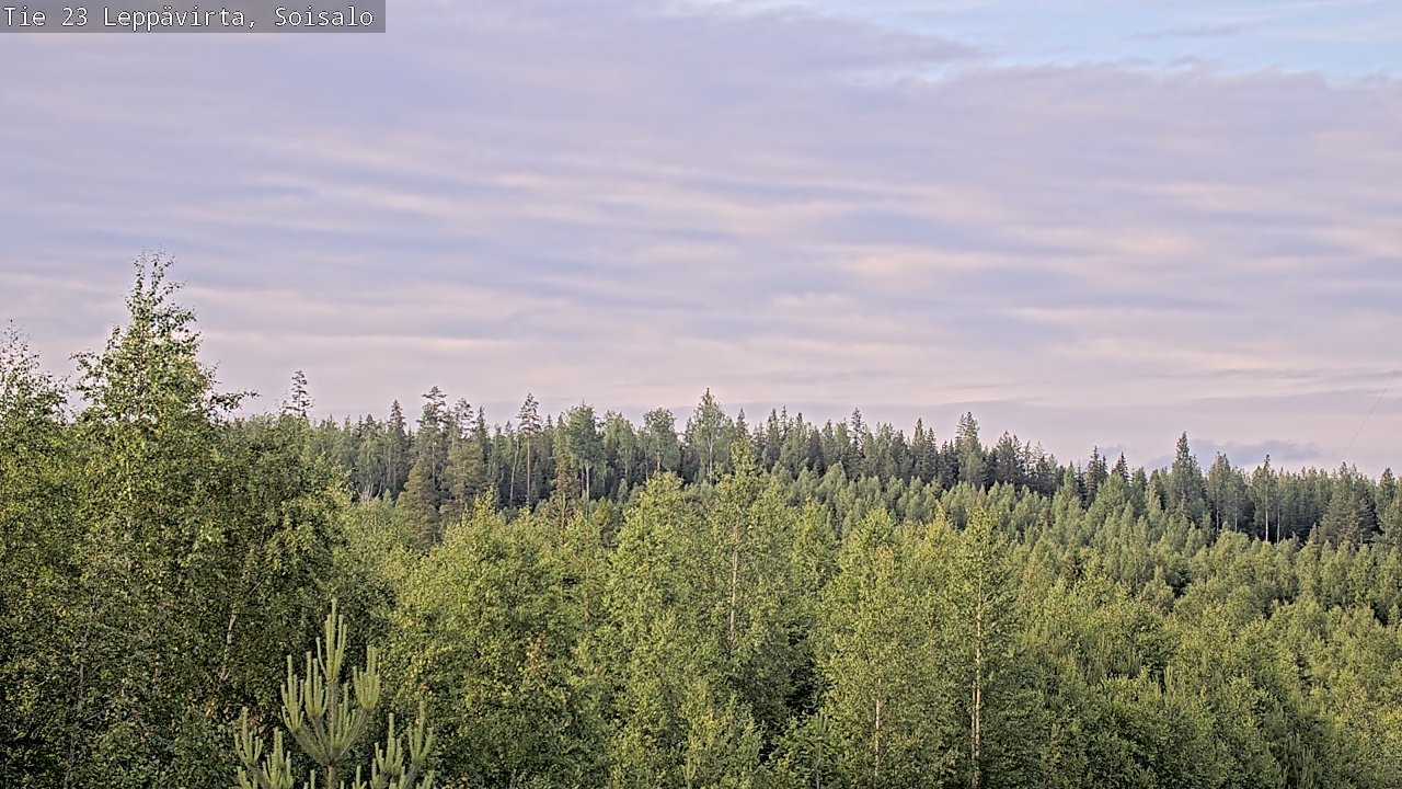 Weather Camera Image Väg 23 Leppävirta, Soisalo, Leppävirta, Pohjois-Savo
