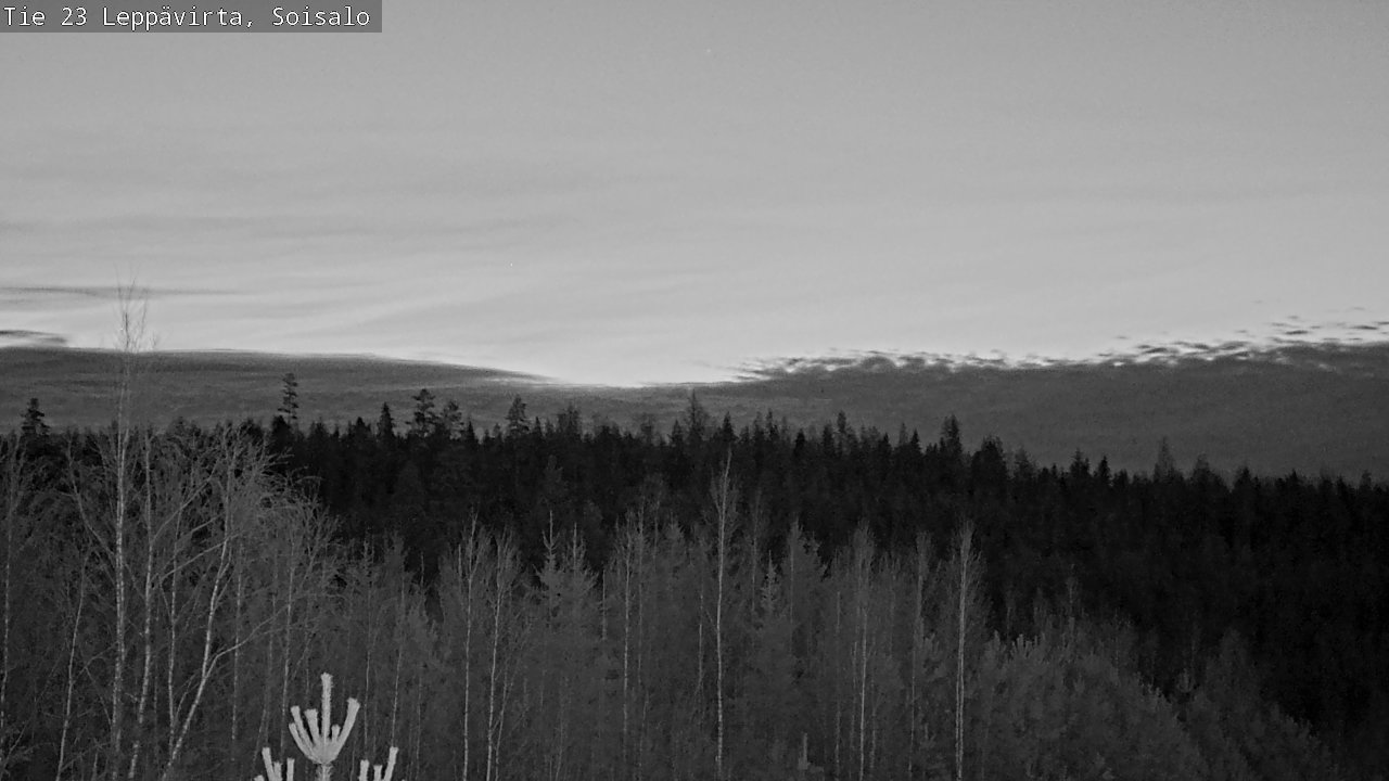 Weather Camera Image Väg 23 Leppävirta, Soisalo, Leppävirta, Pohjois-Savo
