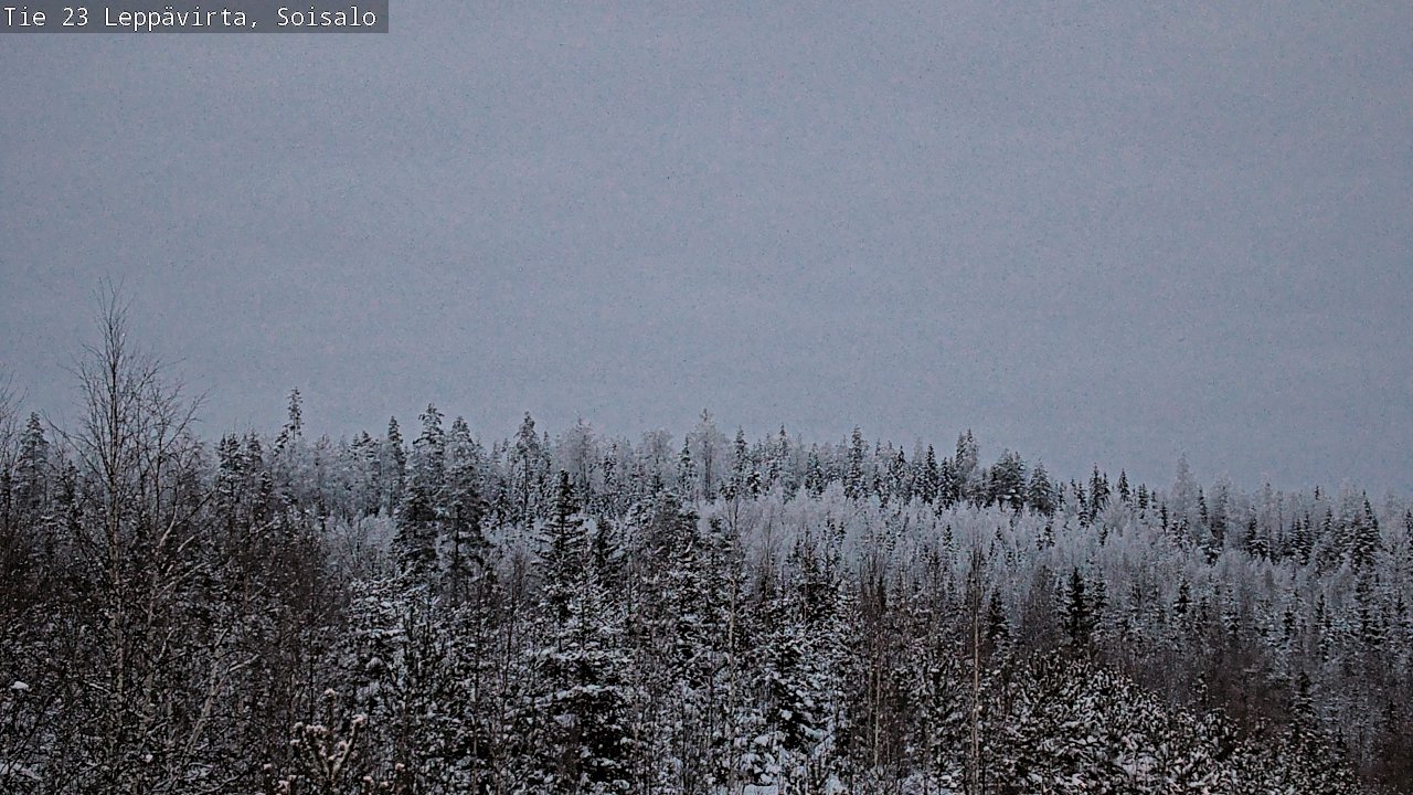 Weather Camera Image Väg 23 Leppävirta, Soisalo, Leppävirta, Pohjois-Savo
