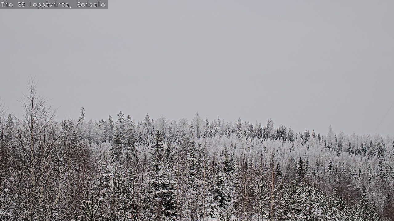 Weather Camera Image Road 23 Leppävirta, Soisalo, Leppävirta, Pohjois-Savo