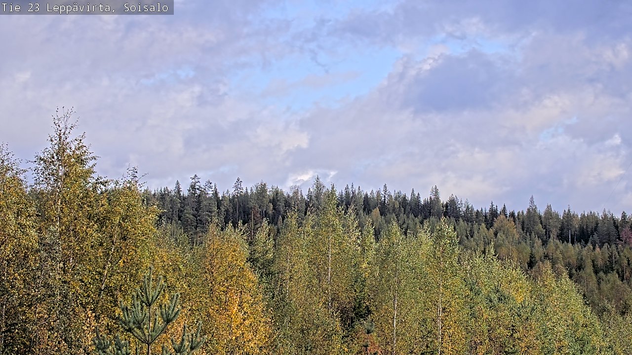 Weather Camera Image Väg 23 Leppävirta, Soisalo, Leppävirta, Pohjois-Savo