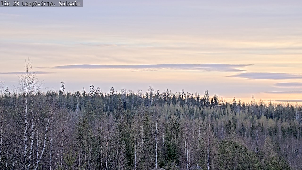 Weather Camera Image Väg 23 Leppävirta, Soisalo, Leppävirta, Pohjois-Savo