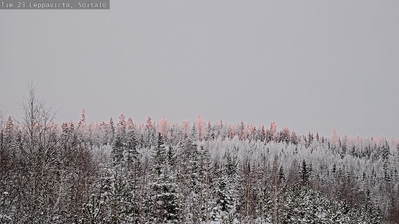 Weather Camera Image Väg 23 Leppävirta, Soisalo, Leppävirta, Pohjois-Savo