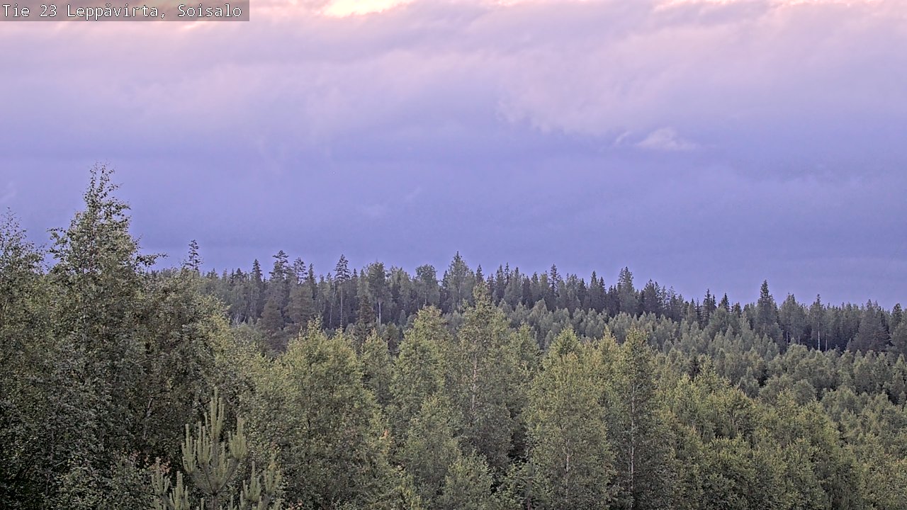 Weather Camera Image Väg 23 Leppävirta, Soisalo, Leppävirta, Pohjois-Savo