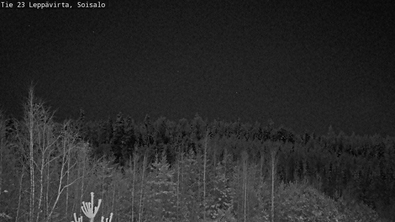 Weather Camera Image Road 23 Leppävirta, Soisalo, Leppävirta, Pohjois-Savo
