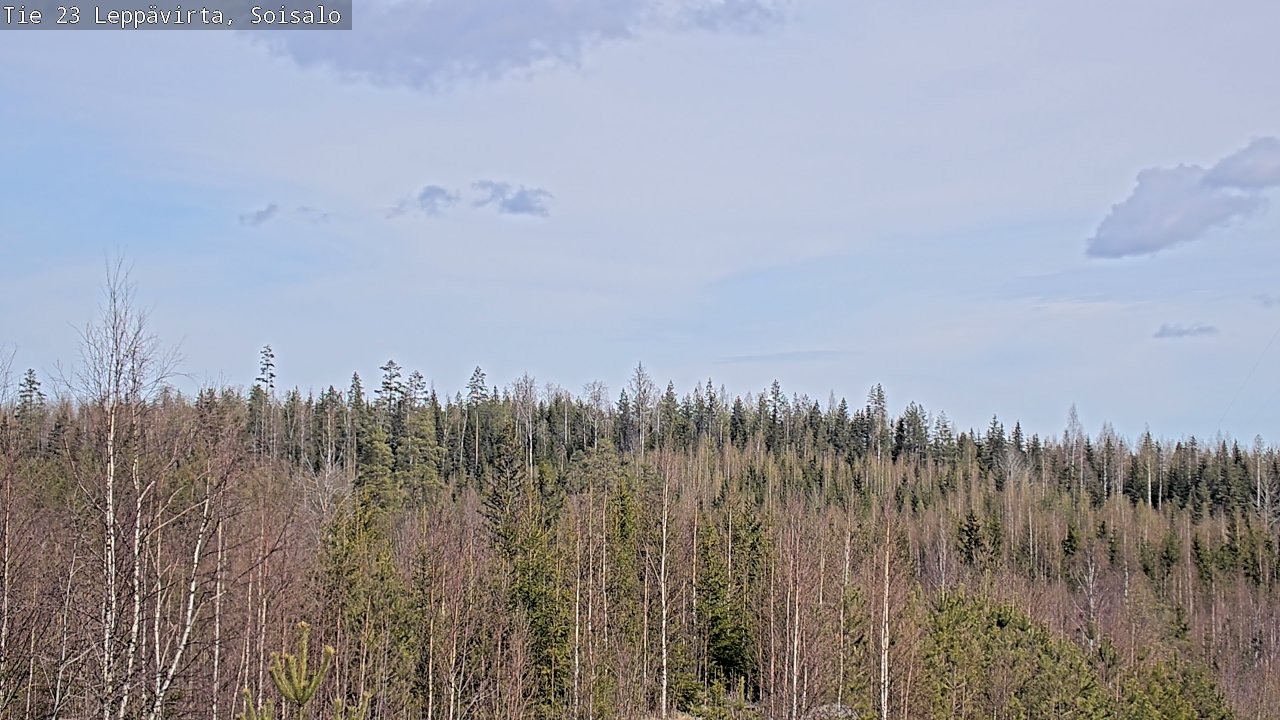Weather Camera Image Väg 23 Leppävirta, Soisalo, Leppävirta, Pohjois-Savo