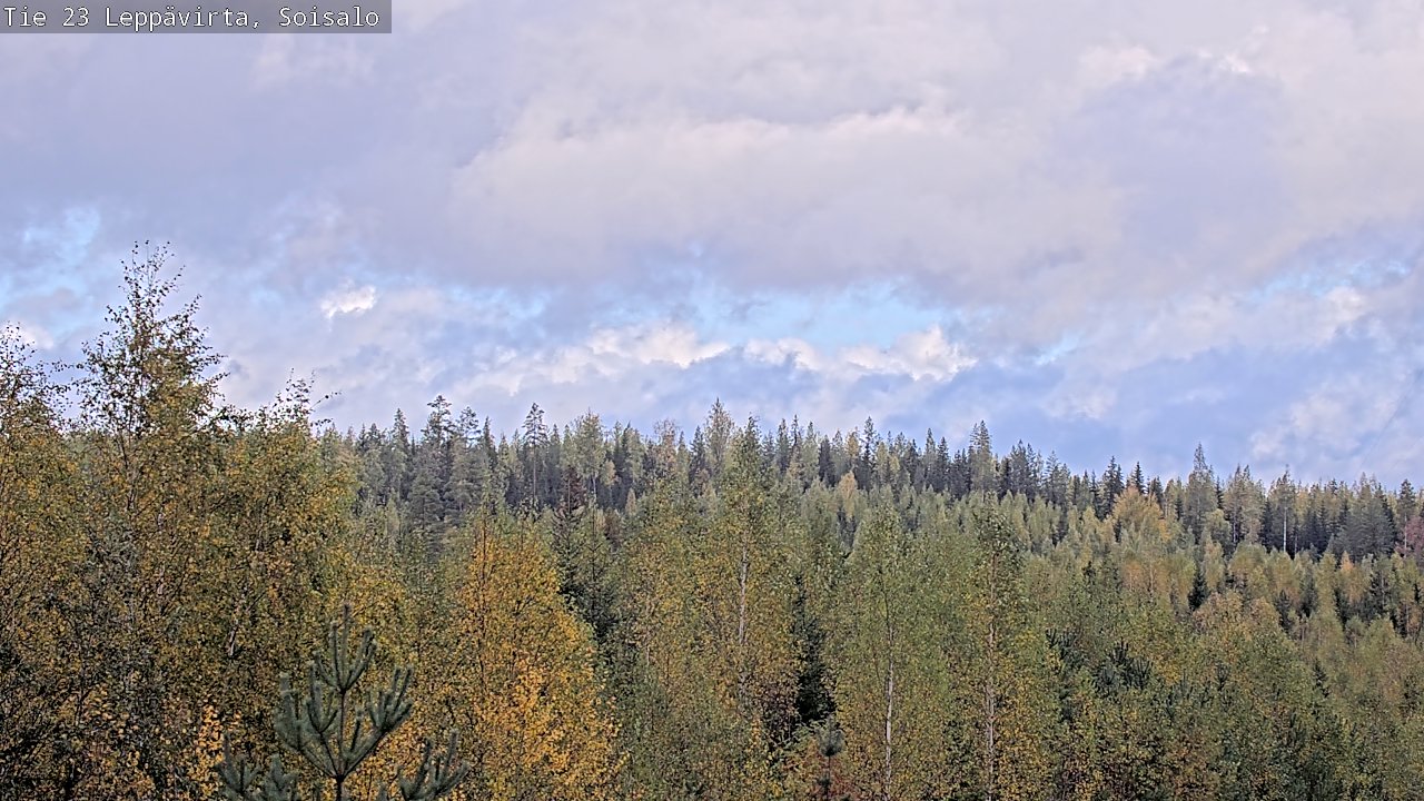 Weather Camera Image Väg 23 Leppävirta, Soisalo, Leppävirta, Pohjois-Savo