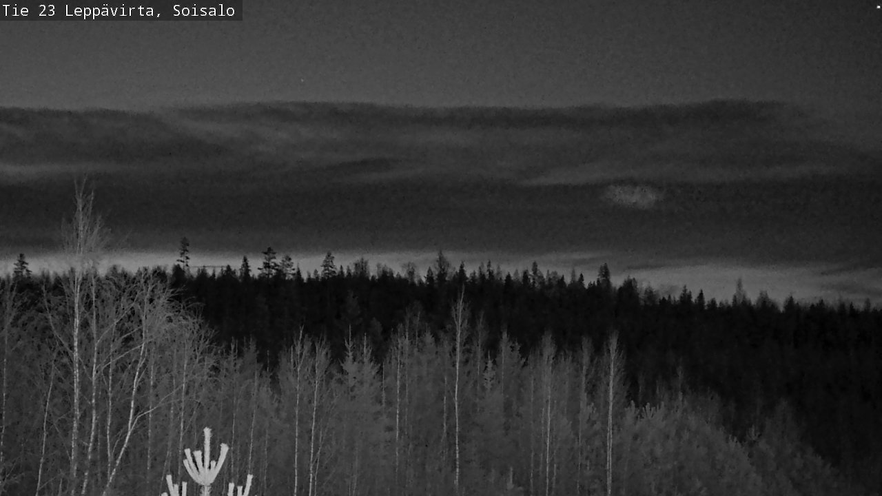 Weather Camera Image Väg 23 Leppävirta, Soisalo, Leppävirta, Pohjois-Savo