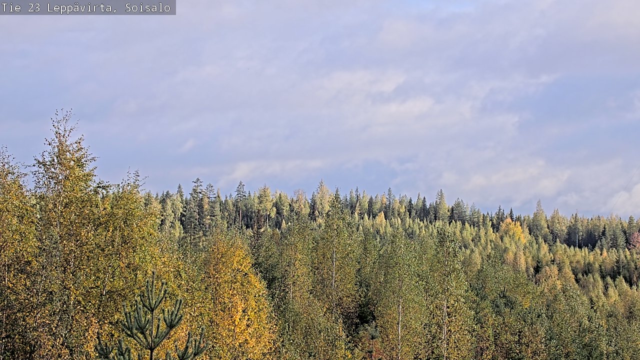 Weather Camera Image Väg 23 Leppävirta, Soisalo, Leppävirta, Pohjois-Savo