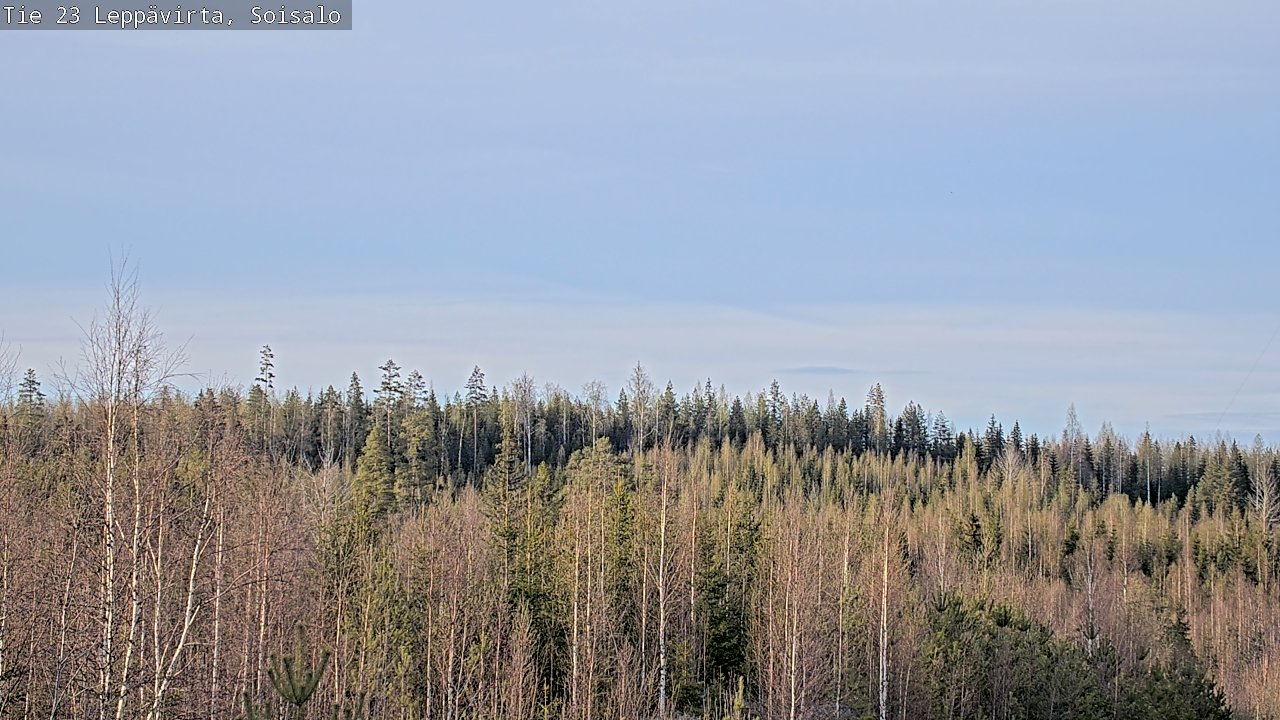 Weather Camera Image Väg 23 Leppävirta, Soisalo, Leppävirta, Pohjois-Savo