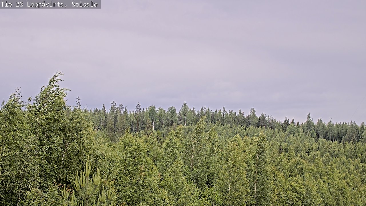 Weather Camera Image Väg 23 Leppävirta, Soisalo, Leppävirta, Pohjois-Savo