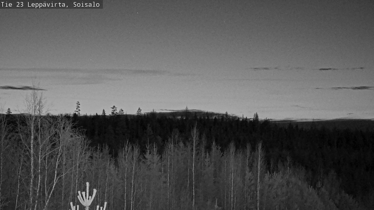 Weather Camera Image Väg 23 Leppävirta, Soisalo, Leppävirta, Pohjois-Savo