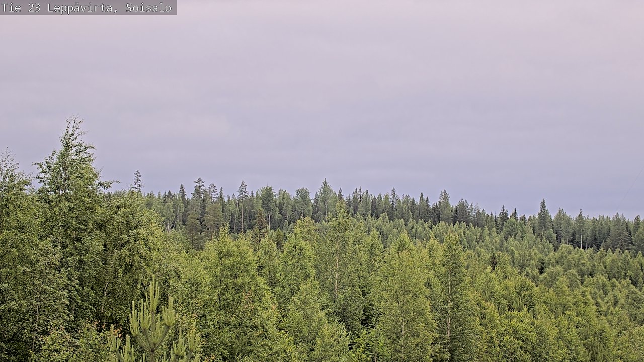 Weather Camera Image Väg 23 Leppävirta, Soisalo, Leppävirta, Pohjois-Savo