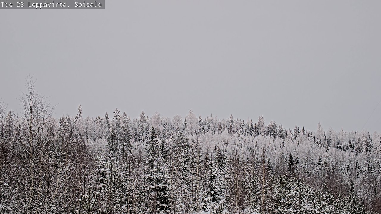 Weather Camera Image Väg 23 Leppävirta, Soisalo, Leppävirta, Pohjois-Savo