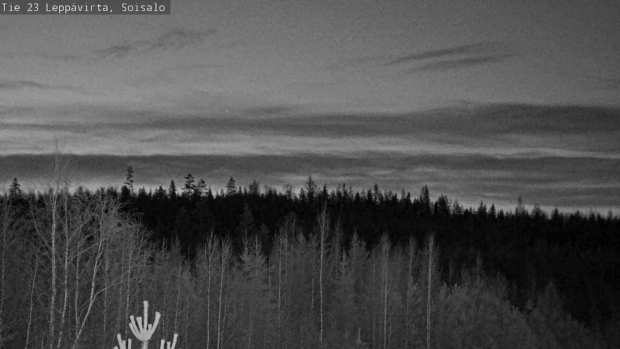 Weather Camera Image Väg 23 Leppävirta, Soisalo, Leppävirta, Pohjois-Savo
