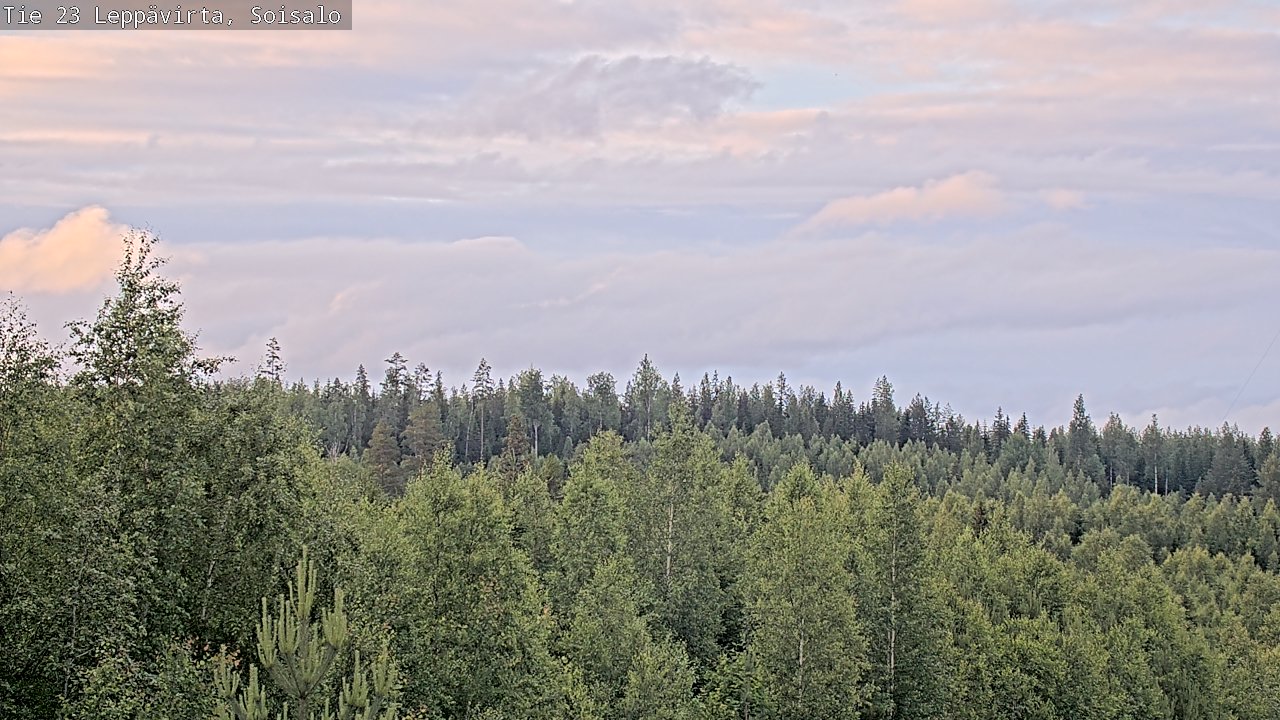 Weather Camera Image Väg 23 Leppävirta, Soisalo, Leppävirta, Pohjois-Savo
