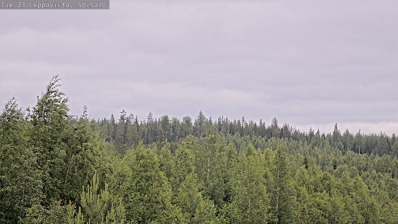 Weather Camera Image Väg 23 Leppävirta, Soisalo, Leppävirta, Pohjois-Savo