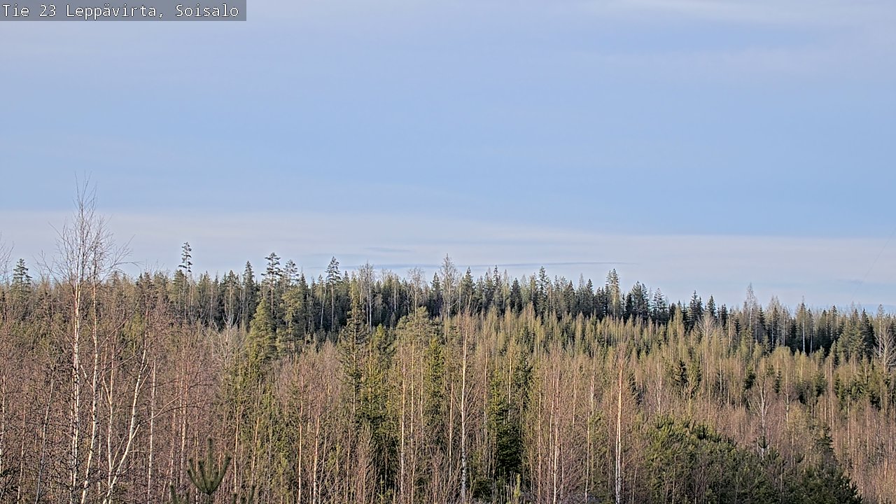 Weather Camera Image Väg 23 Leppävirta, Soisalo, Leppävirta, Pohjois-Savo