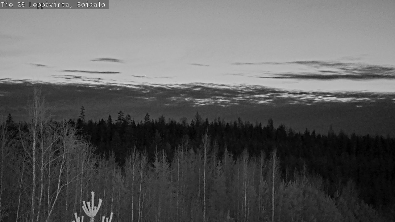 Weather Camera Image Väg 23 Leppävirta, Soisalo, Leppävirta, Pohjois-Savo