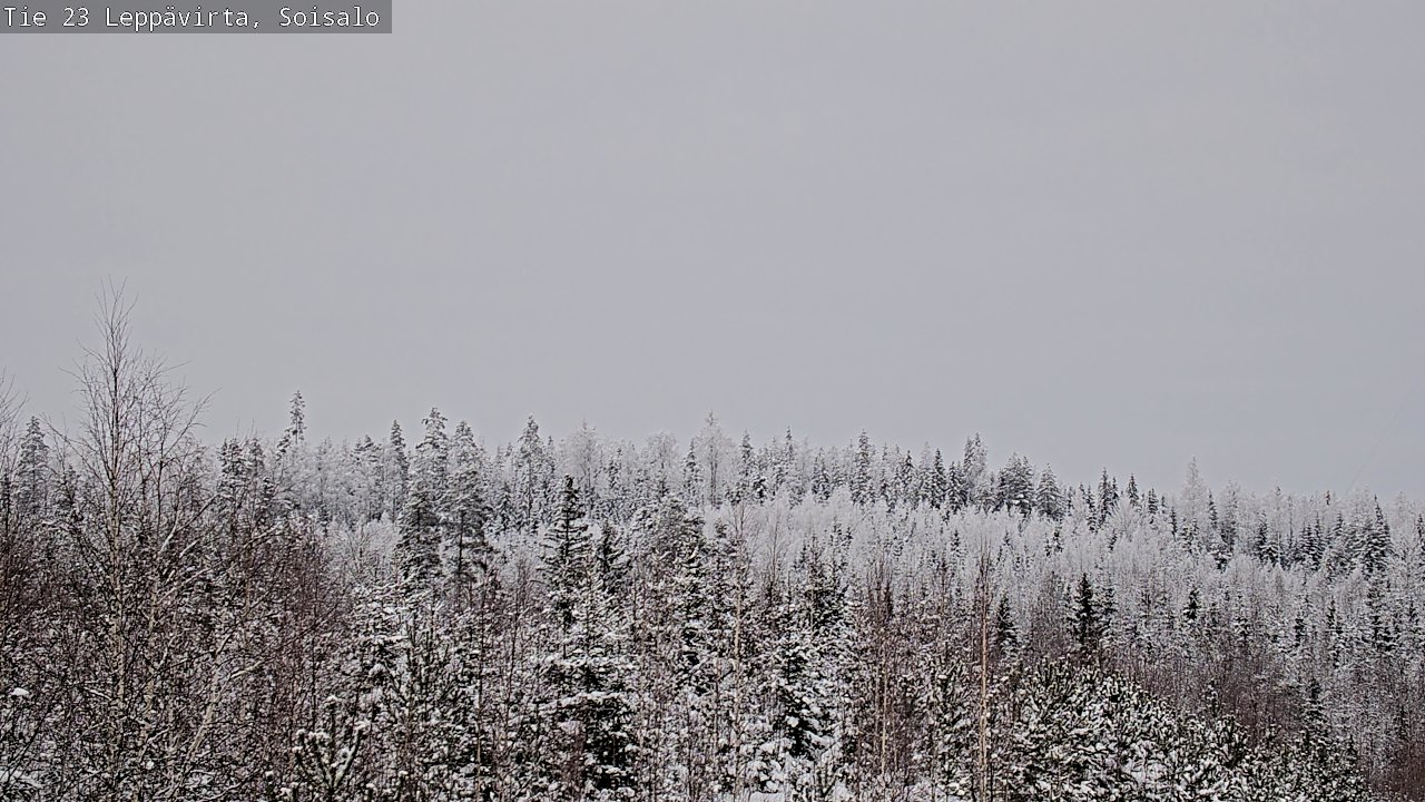 Weather Camera Image Väg 23 Leppävirta, Soisalo, Leppävirta, Pohjois-Savo