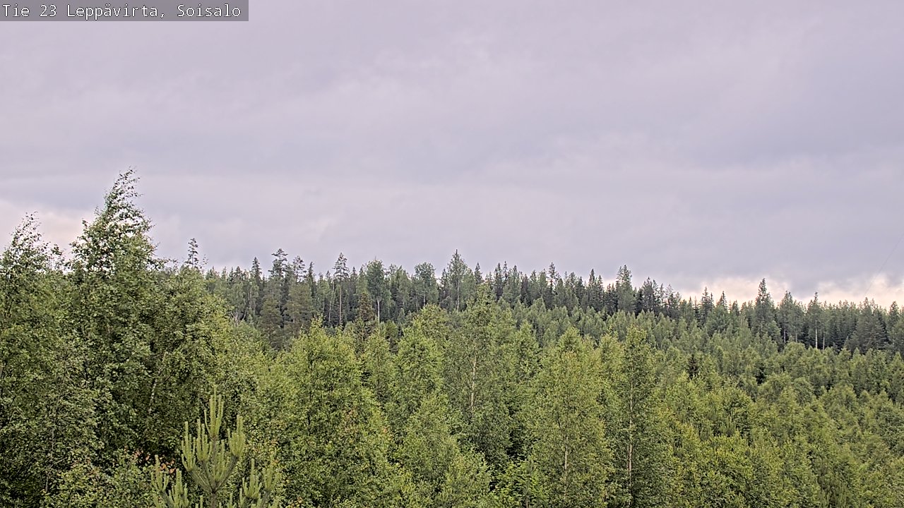 Weather Camera Image Väg 23 Leppävirta, Soisalo, Leppävirta, Pohjois-Savo
