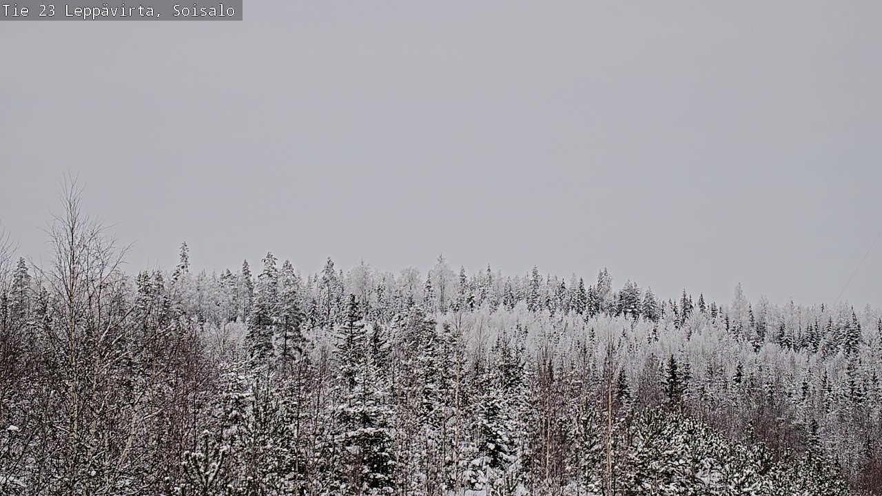 Weather Camera Image Väg 23 Leppävirta, Soisalo, Leppävirta, Pohjois-Savo