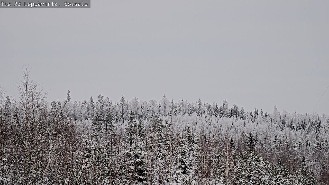 Weather Camera Image Väg 23 Leppävirta, Soisalo, Leppävirta, Pohjois-Savo