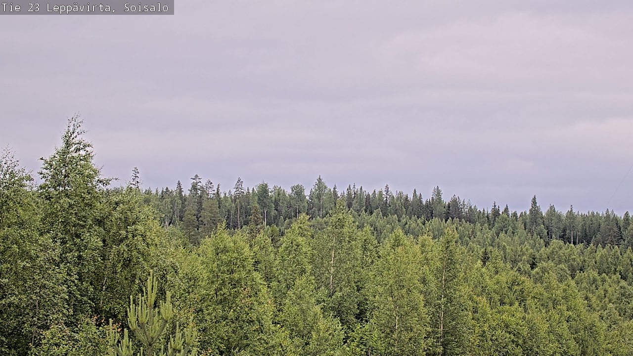 Weather Camera Image Väg 23 Leppävirta, Soisalo, Leppävirta, Pohjois-Savo