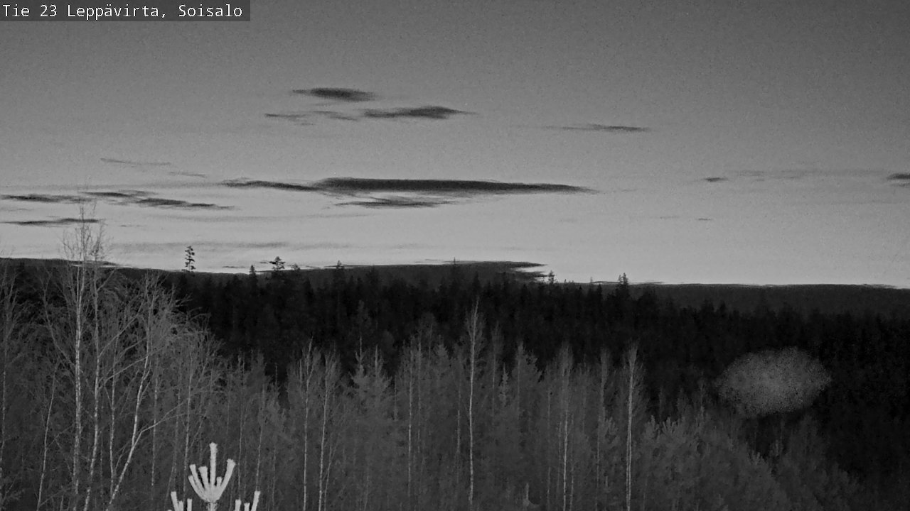 Weather Camera Image Väg 23 Leppävirta, Soisalo, Leppävirta, Pohjois-Savo