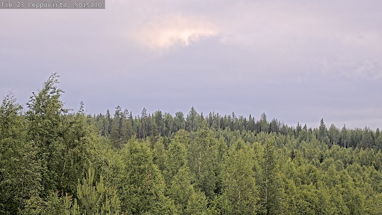 Weather Camera Image Väg 23 Leppävirta, Soisalo, Leppävirta, Pohjois-Savo