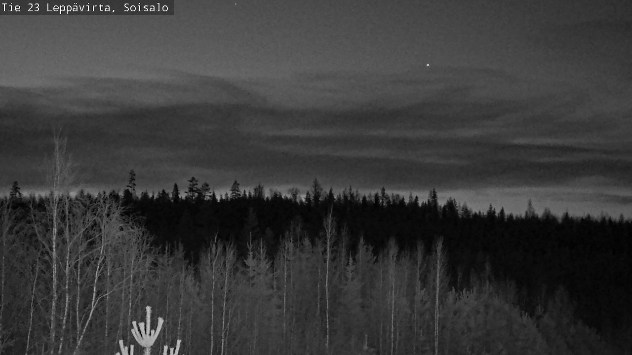 Weather Camera Image Väg 23 Leppävirta, Soisalo, Leppävirta, Pohjois-Savo