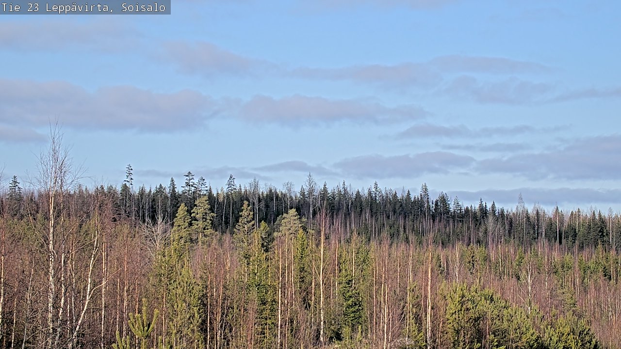 Kelikamerat Kuva Tie 23 Leppävirta, Soisalo, Leppävirta, Pohjois-Savo