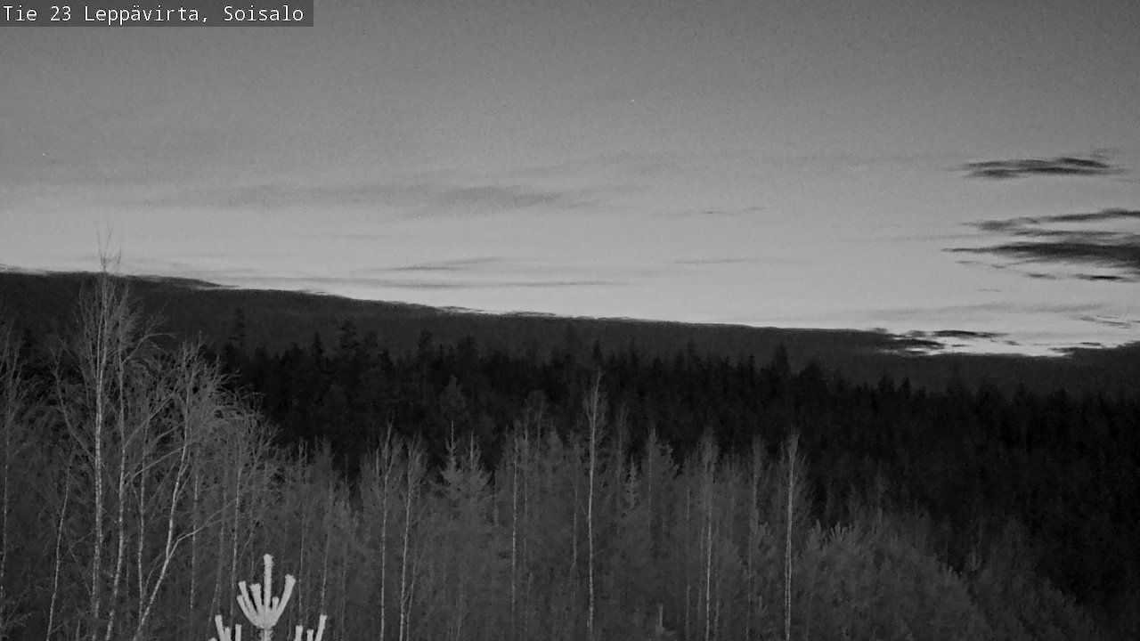 Weather Camera Image Väg 23 Leppävirta, Soisalo, Leppävirta, Pohjois-Savo
