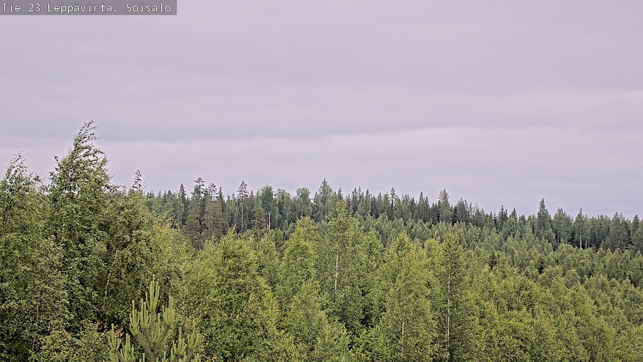 Weather Camera Image Väg 23 Leppävirta, Soisalo, Leppävirta, Pohjois-Savo