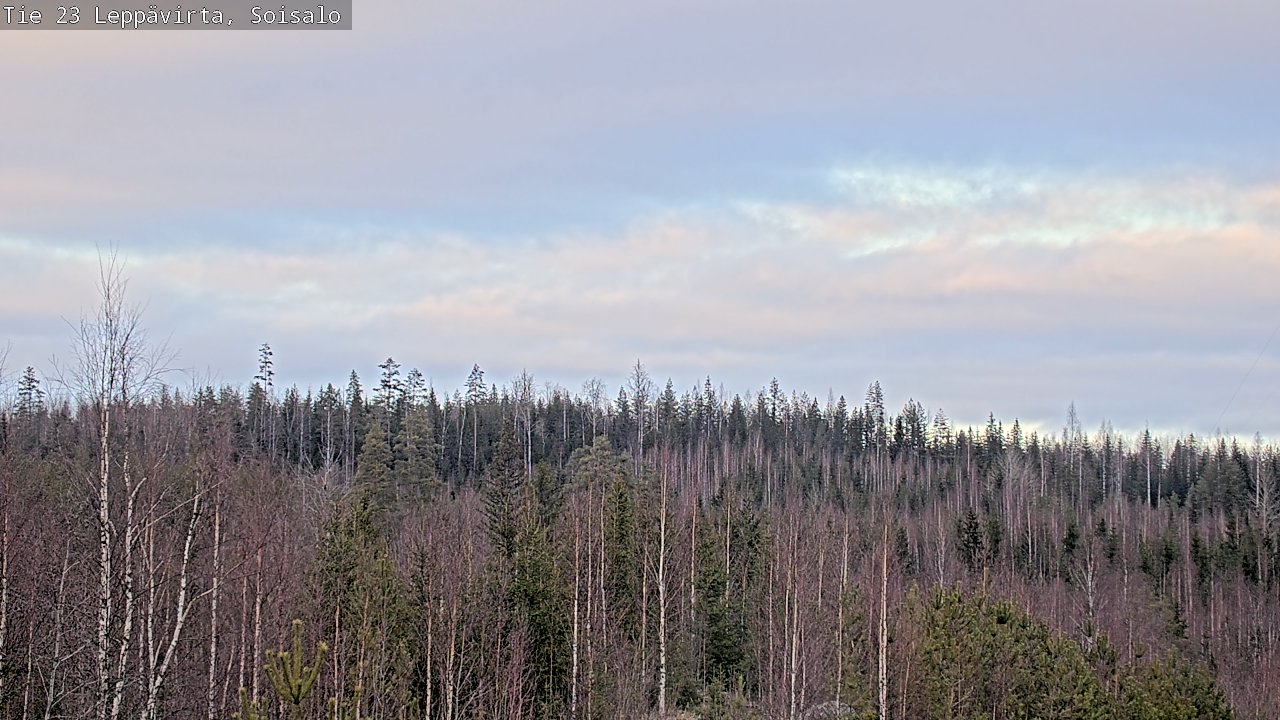 Kelikamerat Kuva Tie 23 Leppävirta, Soisalo, Leppävirta, Pohjois-Savo