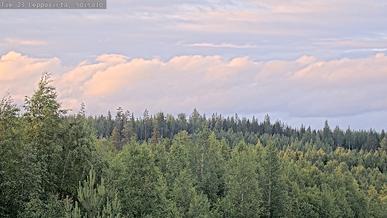 Weather Camera Image Väg 23 Leppävirta, Soisalo, Leppävirta, Pohjois-Savo