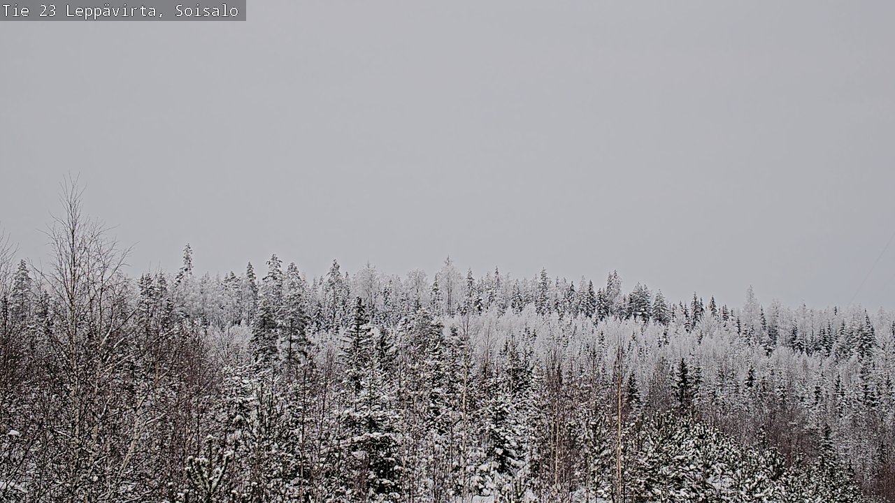 Weather Camera Image Väg 23 Leppävirta, Soisalo, Leppävirta, Pohjois-Savo