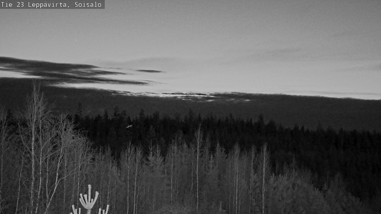 Weather Camera Image Väg 23 Leppävirta, Soisalo, Leppävirta, Pohjois-Savo