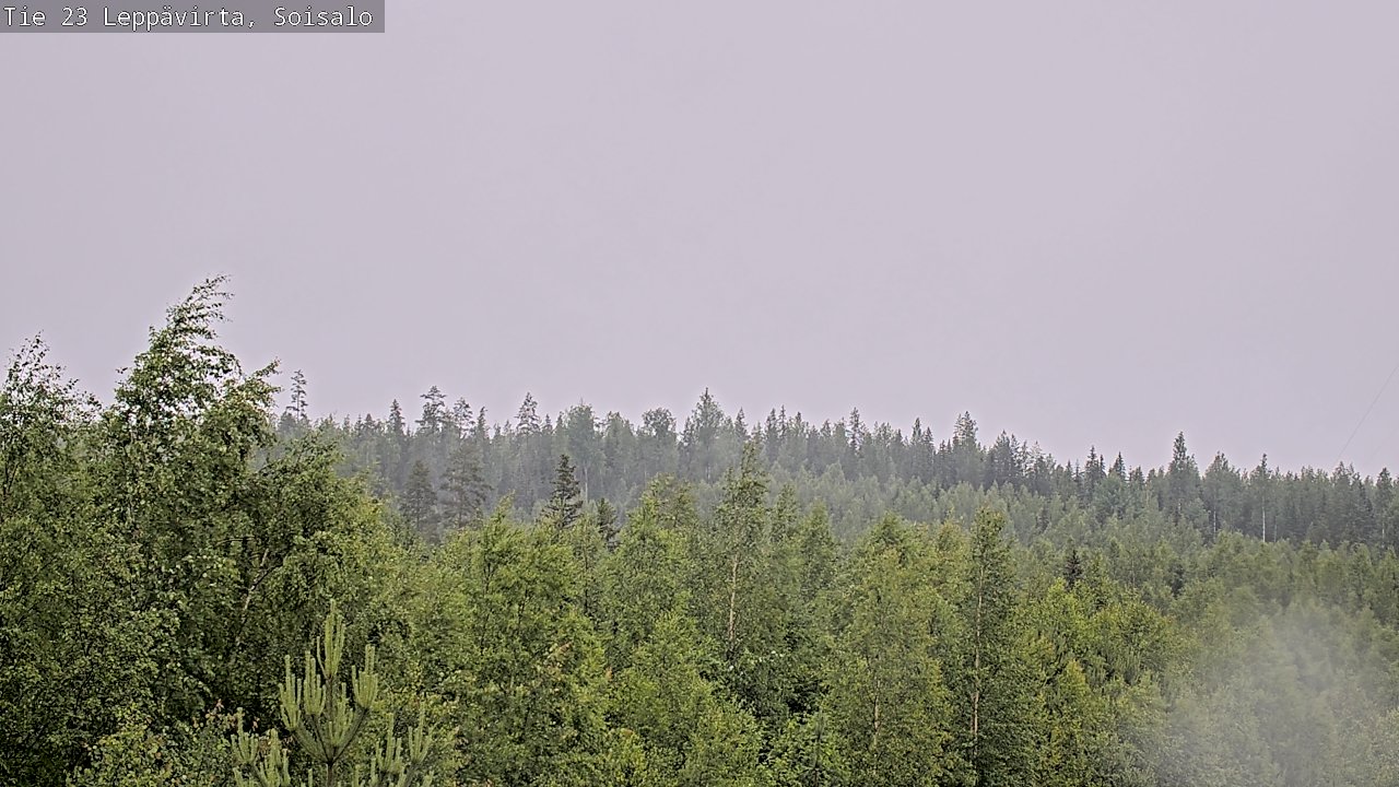 Weather Camera Image Road 23 Leppävirta, Soisalo, Leppävirta, Pohjois-Savo