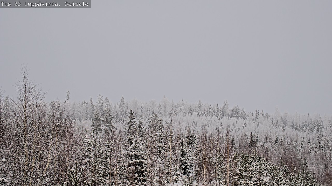 Weather Camera Image Road 23 Leppävirta, Soisalo, Leppävirta, Pohjois-Savo