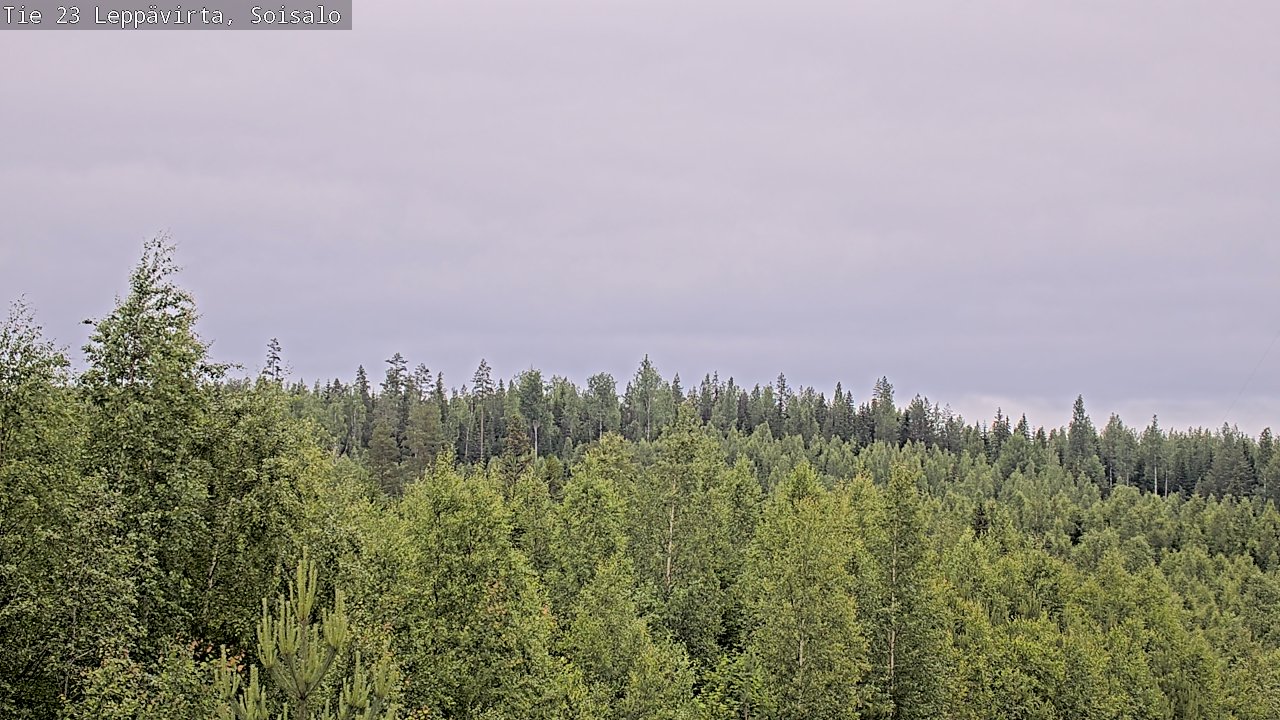 Weather Camera Image Väg 23 Leppävirta, Soisalo, Leppävirta, Pohjois-Savo
